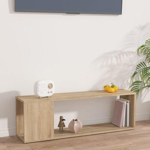 The Living Store TV omarica sonoma hrast 100x24x32 cm iverna plo&amp;scaron;ča - TV Omarica, (21375361) Slike