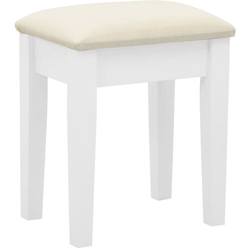  Toaletni stolić sa stolcem bijeli 65x36x128 cm paulovnija i MDF Slike