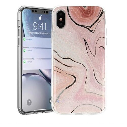 Nillkin silikonski ovitek stone za samsung galaxy A40 A405 - roza Cene