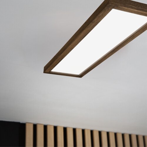  Brilagi - LED kupatilsko svetlo WOODY FRAME LED/50W/230V 120x30 IP44 hrast orah Slike
