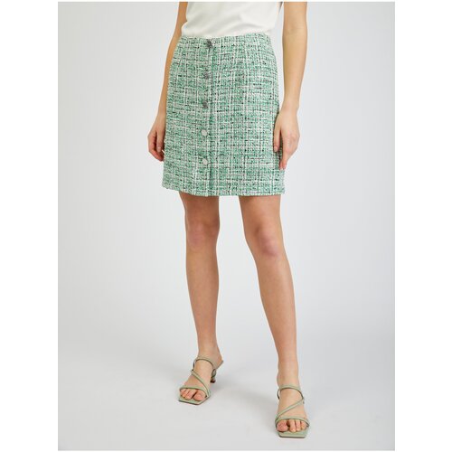 Orsay Green Ladies Tweed Skirt - Ladies Slike