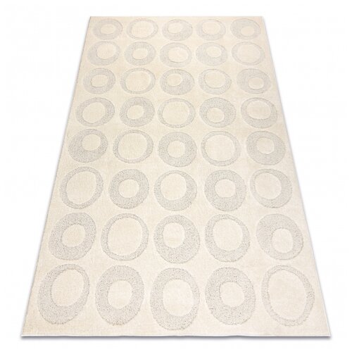 RugsX DUNE 2552 preproga kremna &ndash; Pavji vzorec, struktura 280x370 cm, (5000231490) Cene