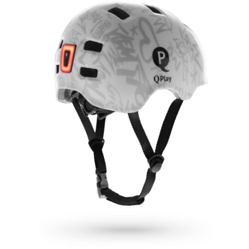 Qplay kaciga - bela (S) 48–53cm Slike