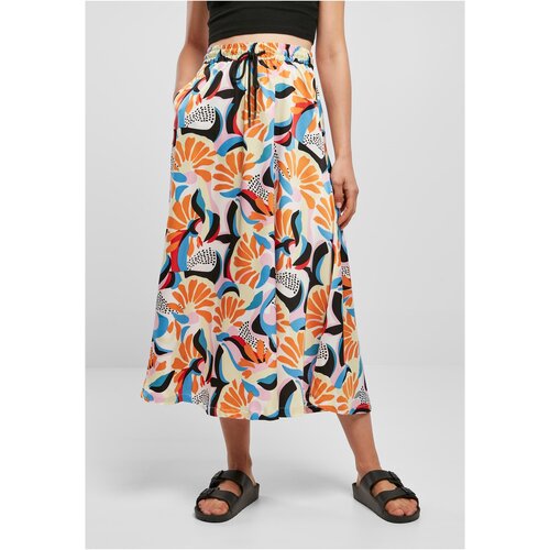 UC Ladies Women&amp;#039;s satin midi skirt AOP magicmangoabstract Slike