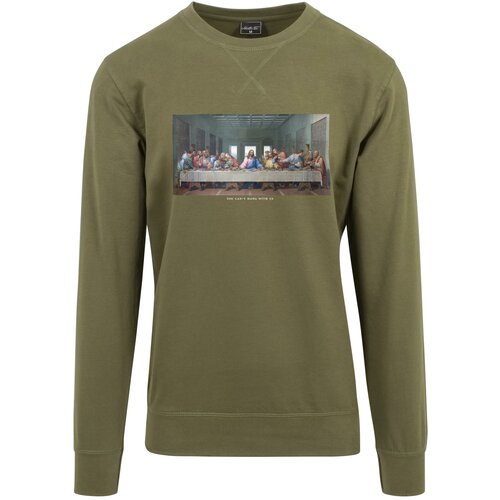 MT Men Can't Hang With Us Crewneck olive Cene