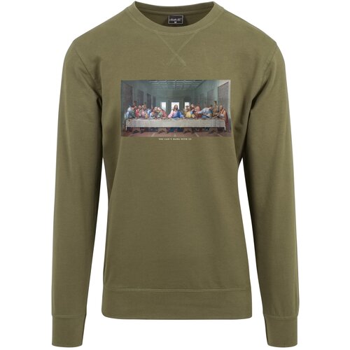 MT Men Can't Hang With Us Crewneck olive Slike