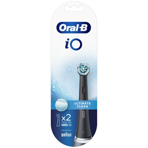 Oral-b io refill ultimate clean black zamenska glava za električnu četkicu, 2 komada Cene