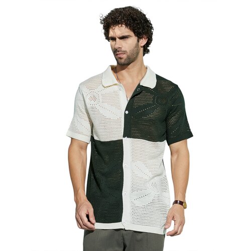 Campus Sutra Kardigan &amp;#039;Skyla&amp;#039; crna / bijela Slike