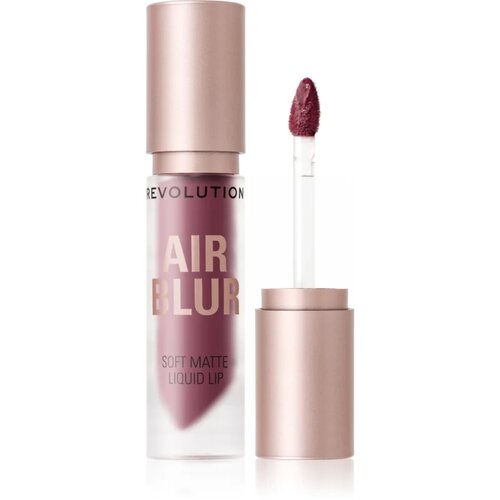 Makeup Revolution Air Blur Liquid Lipstick lahka tekoča mat šminka odtenek Black Cherry 3.5 ml Cene