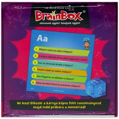 Brainbox abc - družabna igra v madžar&amp;scaron;čini Slike