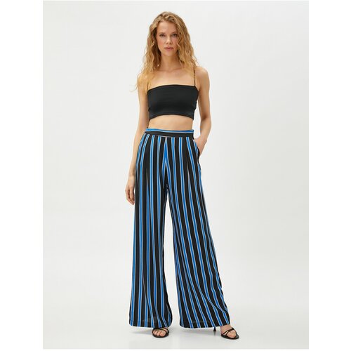 Koton Pocket Palazzo Trousers With Side Zipper Slike