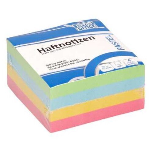 TIP Spirit: Pastel Mix samoljepljivi blokić 400 listića, 75x75mm Cijene