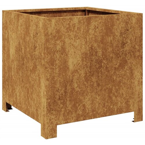 vidaXL Vrtno korito 40x40x40 cm corten jeklo, (21366698) Cene