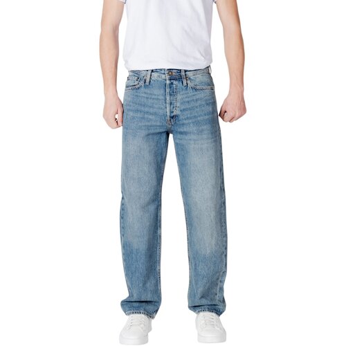 Jack & Jones Jeans straight JJIEDDIE JJIORIGINAL AM 761 NOOS 12269582 Modra Cene