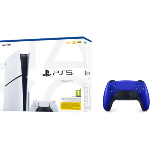 Playstation Igralna konzola 5 Slim + dodaten DualSense kontroler (c.moder) Cene