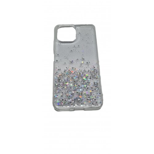 Onasi silikonski ovitek z ble&amp;scaron;čicami sparkle za xiaomi mi 11 lite - prozoren Slike
