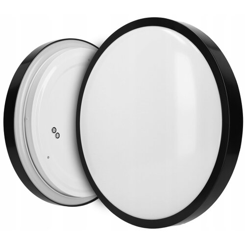  plafonsko svetlo 2xE27/40W/230V prečnik 29,5 cm crno Slike