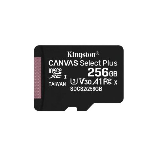 Kingston Canvas Select Plus microSDXC 256GB – Class 10, A1, V30, sa adapterom Cene