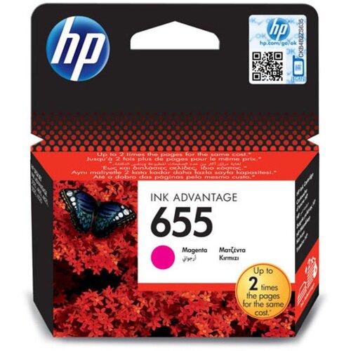 HP Tinta CZ111AE, HP655, magenta Slike
