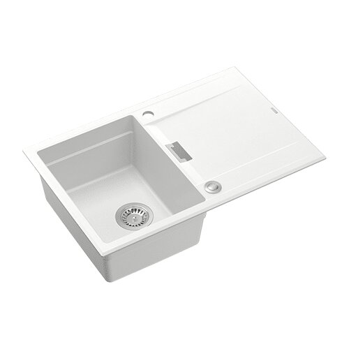 Quadron sudoper OWEN 111 snježno bijela/čelik s daljinskim upravljanjem Slike