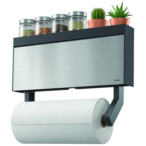 Metaltex Zidni držač za kuhinjske role ubrusa i folija Tango Inox Slike