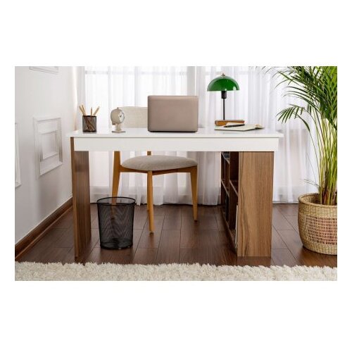 Hanah home Radni sto Vesper, 130 x 72 x 120 cm, Orah Slike