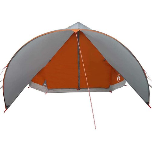  Teepee &amp;scaron;ator s krovom Siva i narančasta 600 x 600 x 347 cm Slike