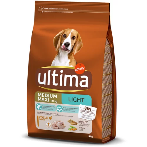 Affinity Ultima Ultima Medium / Maxi Light Adult piščanec - 3 kg