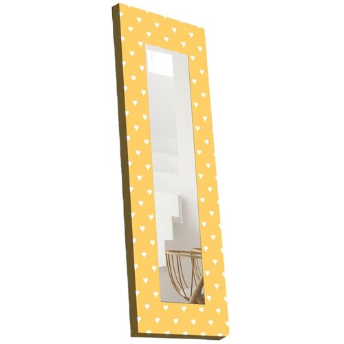 Wallity Stensko ogledalo z lesenim okvirjem 40x120 cm &amp;ndash; Wallity Slike