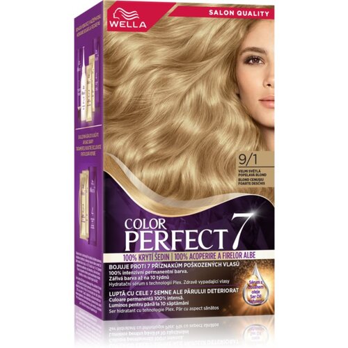 Wella Color Perfect Intense barva za lase odtenek 9/1 Very Light Ash Blond 1 kos Cene