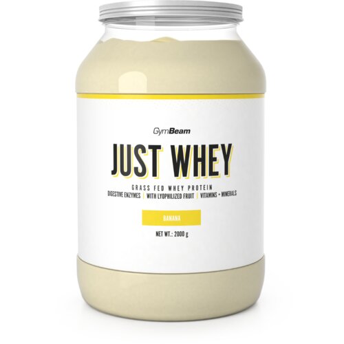GymBeam just whey 2000  g  banana Cene
