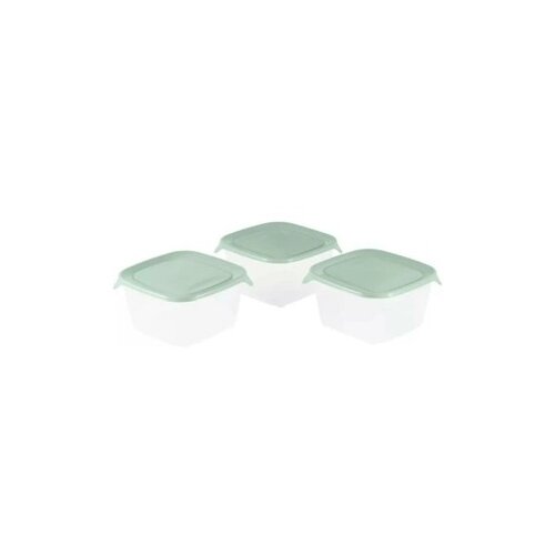 Curver Kutije za hranu fresh&go set 3x1.2l, pastel zelena CU 08560-A87 Cene