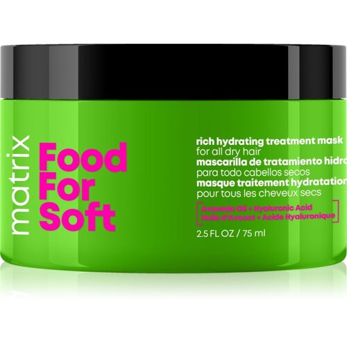 Matrix Food For Soft Hydrating Treatment Mask intenzivna vlažilna maska za lase 75 ml Cene