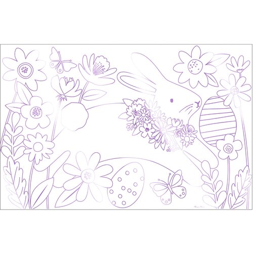 Meri Meri plakat pobarvanka easter Slike