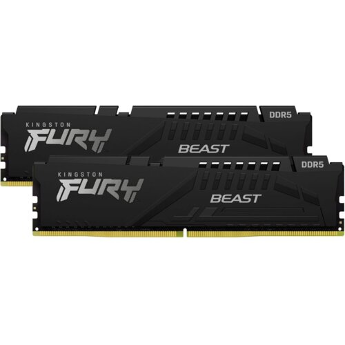 Kingston Technology FURY Beast pomnilni&amp;scaron;ki modul 64 GB 2 x 32 GB DDR5 Slike