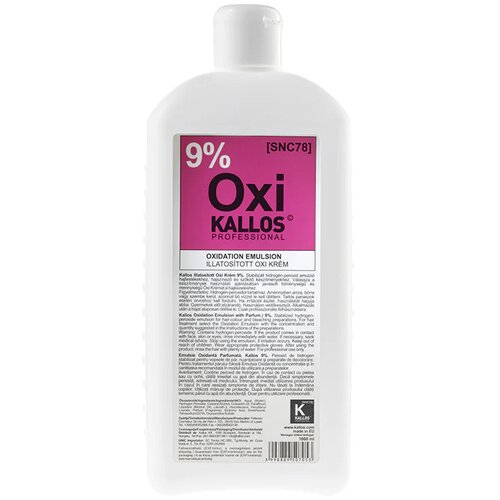 Kallos oxi hidrogen za farbanje, 9%, 1000ml Cene