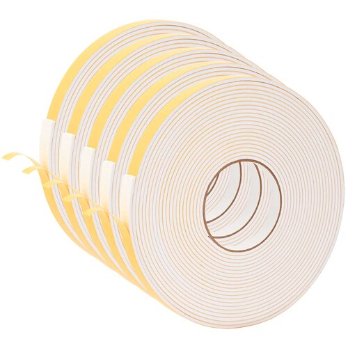 Samoljepljiva pjenasta traka 5 pcs Bijela 15mm x 10m CR pjena Slike