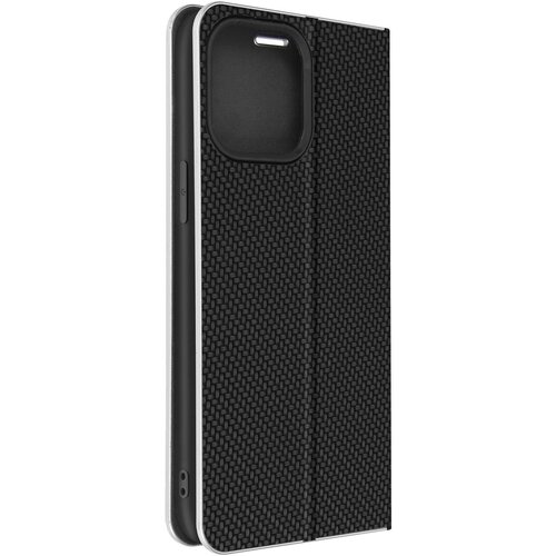 AVIZAR Ovitek Folio za iPhone 14 Pro Max, Luna Book Carbon - crn, (20670390) Slike