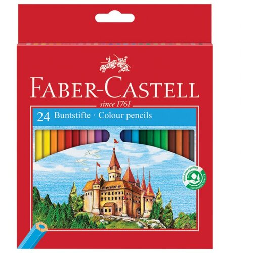  BOJE DRVENE 24BOJE FABER-CASTELL 120124 BLISTER Cene