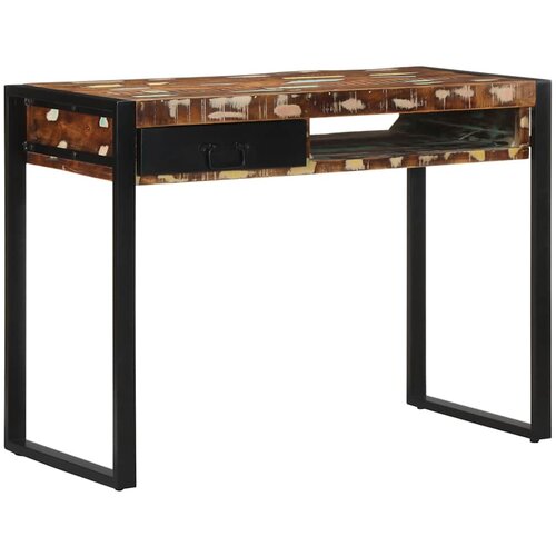vidaXL Višebojni radni stol 100x50x75 cm Obrađeno puno drvo Cijene