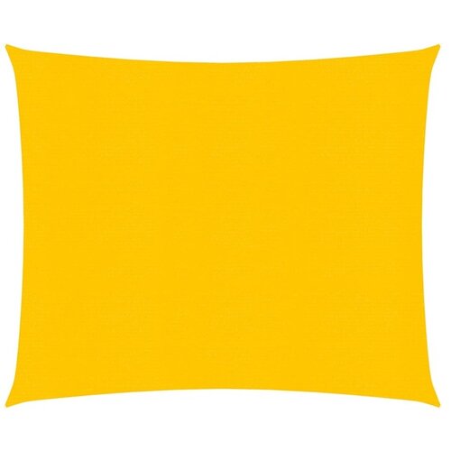 vidaXL Senčno jadro 160 g/m&sup2; rumeno 3x3 m HDPE Cene