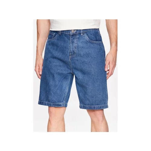 Brave Soul Jeans kratke hlače MSRT-UGANDA Mornarsko modra Regular Fit
