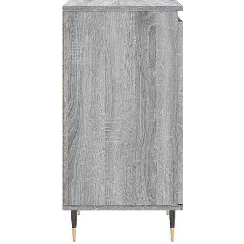  Komoda boja hrasta sonome 40 x 35 x 70 cm od konstruiranog drva Siva Slike