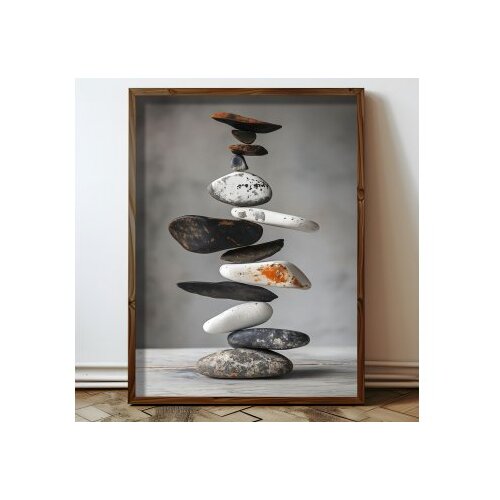 Wallity Zidna slika HUM090, 50x70x3,5 cm Slike