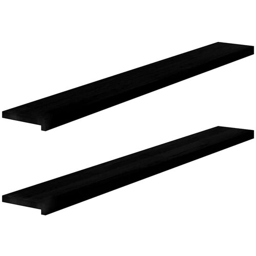  Prozorske klupice 2 kom tamnosmeđe 160x20x2 cm masivne hrast Cijene