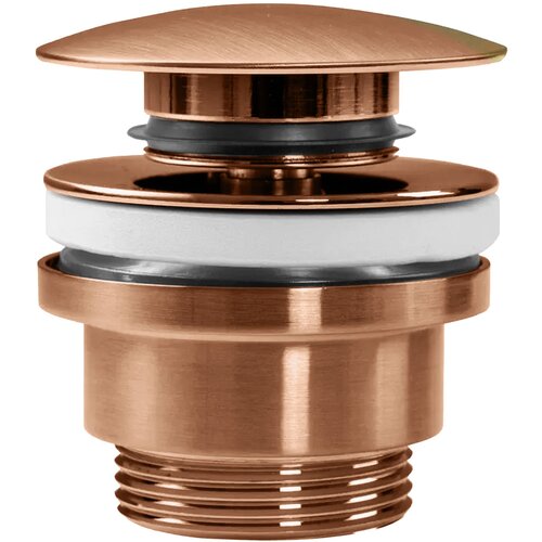 Rea Copper Brush univerzalni zamašek za umivalnik s klikom Brush Cene