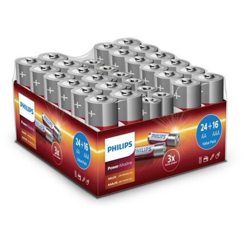 Philips powerlife baterije 24xAA+16xAAA (40) Cene