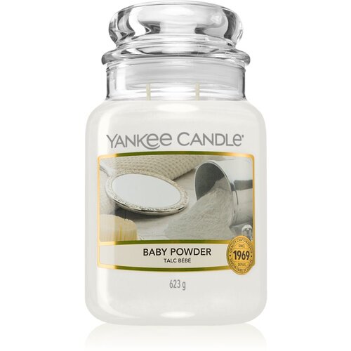 Yankee Candle Baby Powder dišeča svečka 623 g unisex Cene