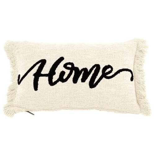 Tiseco Home Studio Okrasna blazina 50x30 cm Cotton Slub Home - Tiseco Home Studio Cene