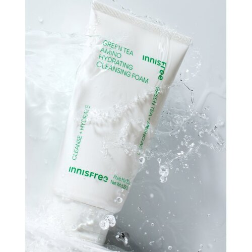 Innisfree Green Tea Amino Acid Cleansing Foam nježna pjena za či&amp;scaron;ćenje s hidratantnim učinkom 150 ml Slike